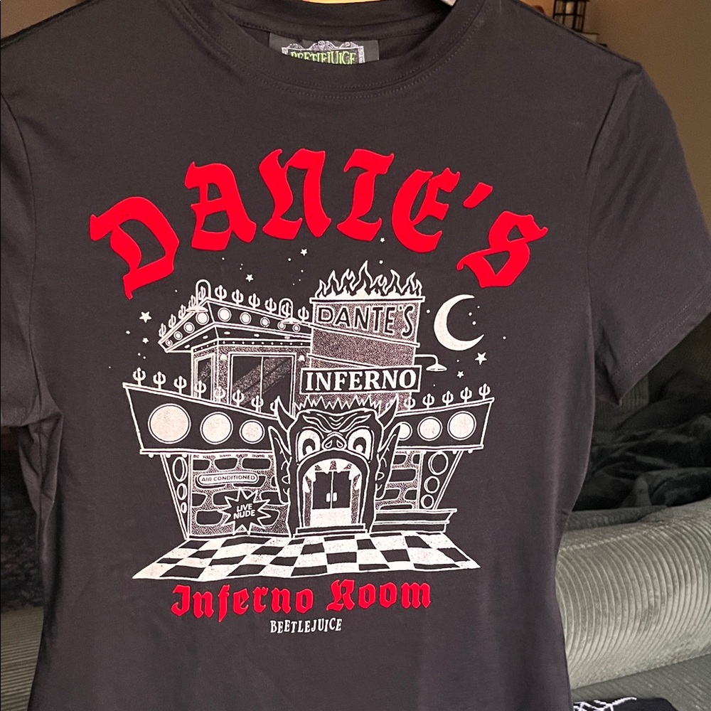 Killstar - Beetlejuice - Dante's Inferno Fitted Shirt